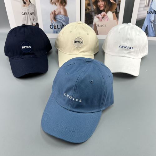 spot Hat New Fashion Baseball Cap All-Match Peaked Cap Letter Embroidered Ins Style Men and Women Hat