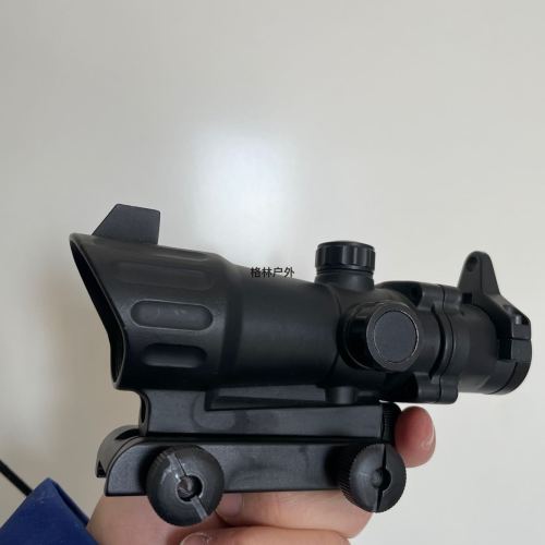 BASCA 1x32 Small Conch Telescopic Sight Silver Film High Red Green Dot Sight Mechanical Sight HD Red Dot