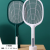Electric Mosquito Swatter Rechargeable Household Super Strong Mosquito-Repelling Lamp Two-in-One Automatic Mosquito Trap Mosquito Repellent Fantastic