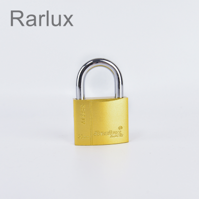 Rarlux 50mm Specification Imitation Copper Lock Dormitory Door Single Open Household Watch Box Lock Straight Open Security Window Padlock