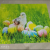 Factory Direct Sales European Style Layout Creative Easter Tablecloth Digital Printing Tablecloth Decoration Supplies