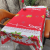 Factory Direct Sales Christmas Printed Tablecloth Holiday Celebration Decoration Tablecloth
