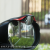 3r Car Rearview Mirror Rain Shield Small round Mirror Combination Waterproof Rain Eyebrow Blind Spot Mirror Integrated Clear Reversing Auxiliary