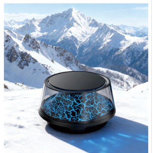 新款火山景观云雾车载香薰机去异味持久留香高档香氛喷雾随车启停