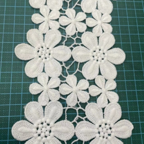 New Flower Water Soluble Lace Embroidery Lace Clothing Accessories