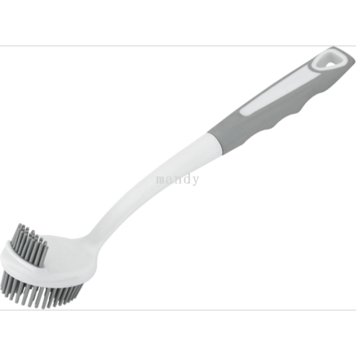 [manti] silicone cup brush long handle cup brush no dead angle household nipple brush cleaning wash cup brush bottle brush