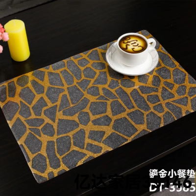 2023 New Imitation PVC Placemat Waterproof and Oil-Proof Good Care