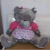 Bear Patch Doll Plush Toys Pillow Doll Birthday Gift for Children Cross-Border E-Commerce