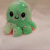 Cross-Border Reverse Octopus Plush Toy Flip Double Expression Defilement Bronzing Small Octopus Doll Doll