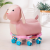 Children's Luge Mobile Stool Sofa Cartoon Animal Scooter Walker Car Detachable Baby Cute Seat