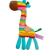 Rainbow Giraffe Plush Toy Baby Toy