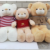 Plush Bear Toy Taisheng Day Gift Girl Teddy Bear Figurine Doll Ragdoll on Bed Girls' Hugging Bear