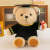Graduation Little Bear Doll Bachelor's Clothing Doll Master's Doctor Bear Plush Toy Graduation Season Gift Printed School Badge Logo