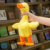 Supply Neck Lifting Duck Plush Toy Electric Small Yellow Duck Can Call Talking and Singing Walking Duck Children's Gift