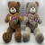 Plush Bear Toy Doll Love Heart Bear Doll Teddy Bear Pillow Panda Ragdoll BEBEAR Leather Phone Case