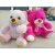 Cartoon Multicolor Classic Teddy Bear Plush Toy Colorful Bear Doll