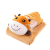 Cute Cow Pillow and Quilt Dual-Use Car Sofa Cushion Women's Office Nap Pillow Coral Fleece Blanket