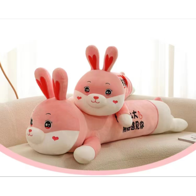 Cute Net Red Rabbit Plush Toy Doll Sleeping Pillow for Girls Children Doll Long Side Sleeping Leg Lock Pillow