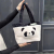 Chengdu Panda Base Genuine Giant Panda Big Head Shoulder Bag Winter Plush Doll Bag Hand Bag for Girls