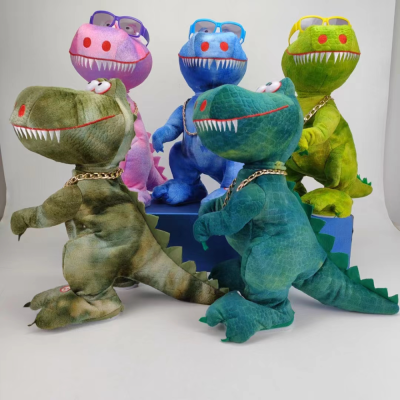 Dinosaur Plush Toy Simulation Will Call Voice Tyrannosaurus Rex Doll Dinosaur Doll Doll Pillow Children's Gift