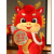 Dragon Year Mascot Doll Cartoon Zodiac Dragon Doll Activity Gift Plush Toy