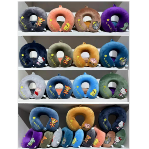 memory foam u-shaped pillow travel neck pillow cervical spine neck pillow u-shaped neck car adult nap custom pillow