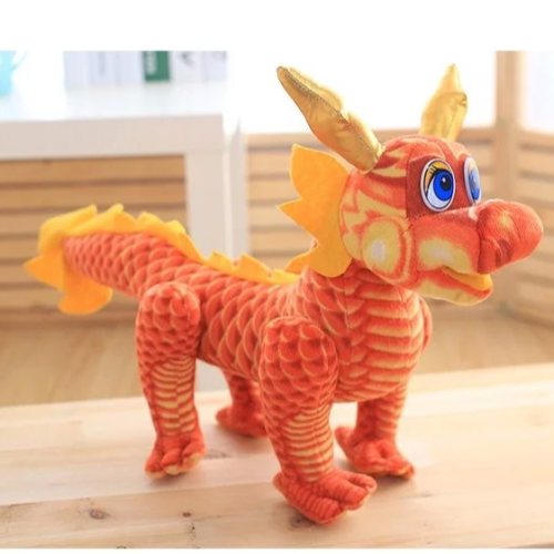 traditional chinese dragon plush toy big dragon doll year of the dragon doll ragdoll