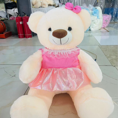 doll enterprise mascot to make muppet pink bear pillow gift doll plush toys