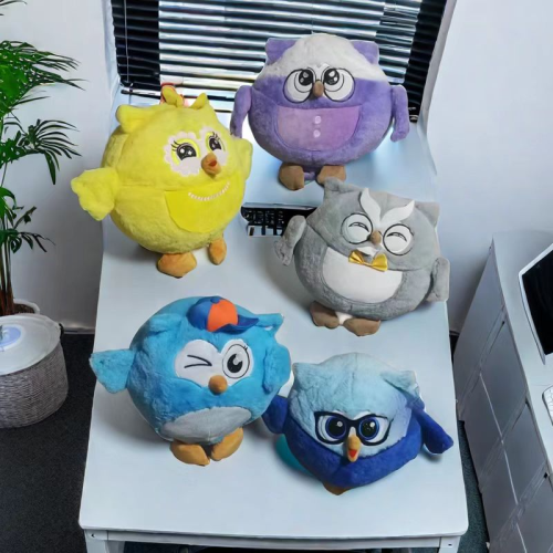 simulation owl model doll plush toy children‘s gift factory direct deliver