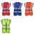Reflective Vest Safe Vest Sanitation Worker Vest Construction Site Mesh Reflective Vest Coat Fluorescent Clothes