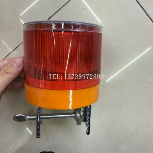 厂家太阳能警示灯交通安全信号灯夜间施工闪光灯led太阳能爆闪灯