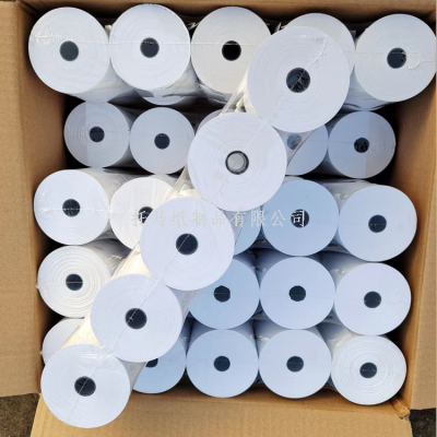 Factory Export 80 X80 Thermosensitive Paper Roll Paper Thermal Paper Roll Whole Box Printer Paper Receipt Paper Cash Register Printing Paper