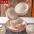 Creative Ceramic Plate Subnet Red Light Luxury Tableware Food Tray Dish Home Breakfast Tray One Flower One World Wholesale