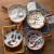 Japanese Style Bowl Dish Home Use Set Ceramic Bowl Plate New Vine Handle Bowl Internet Celebrity Tableware Combination