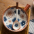 Japanese Style Bowl Dish Home Use Set Ceramic Bowl Plate New Vine Handle Bowl Internet Celebrity Tableware Combination
