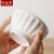 Pure White Simple New Bone China Small Bowl Household Chinese Tableware Optical Fiber Grid Rice Bowl