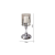 Good-looking Elegant Nordic Style Ins Silver Plated Light Luxury Glass Candle