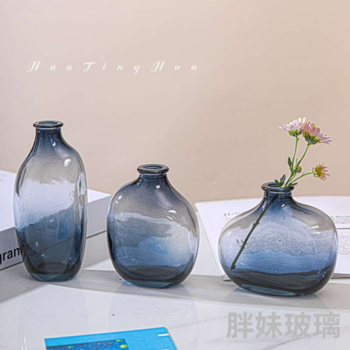 网红不规则简约创意小花瓶客厅水养插花鲜花水培迷你花瓶餐桌摆件