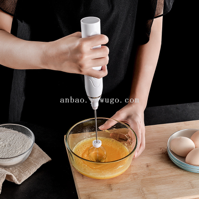 Hot Usb Charging Automatic Egg Blender Egg Beater Milk Coffee Bubbler Frother Handheld Milk Beating