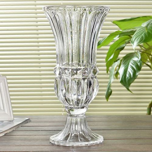 Athena Vase Crystal Glass Vase Factory Direct Sales Home Ornament and Decoration