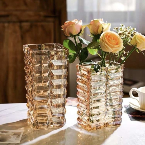 chu guang glass earl crystal glass vase home decoration crystal glass vase