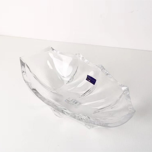 factory direct crystal gss fruit pte european living room home creative banana boat dried fruit tray high-end luxury