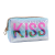 Portable Laser Cosmetic Bag Women's Embroidered Sequins out Cosmetics Storage Bag Waterproof Wash Travel Bag