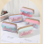 Colorful GREAT Embroidered Sequins Love Cosmetic Bag Cosmetics Skincare Storage Bag Face Powder Air Cushion Cosmetic Bag