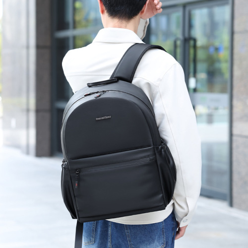 新款睿途皮膜双肩背包大容量旅行背包学生书包户外防泼水双肩包