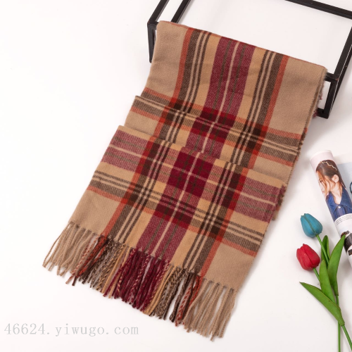 export scarf wholesale e-commerce live supply chain supply barbed british plaid scarf spot scarf