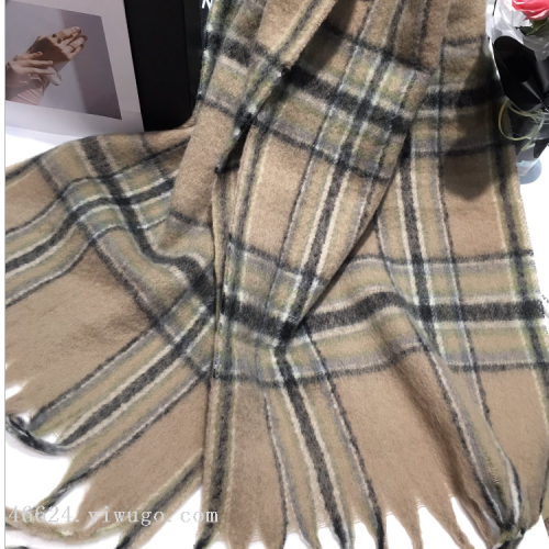 export scarf wholesale e-commerce live supply chain supply chain supply barbed large plaid scarf spot scarf