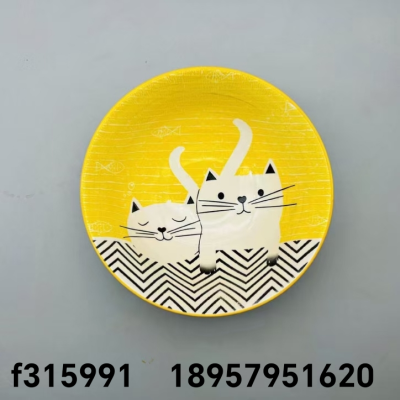 Ceramic Plate Ceramic Bowl Ceramic Double-Ear Bowl Ceramic Soup Bowl Ceramic Fish Plate Ceramic Disc Rain-Hat Shaped Bowl Rice Bowl