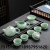 Loop-Handled Teapot Tea Porcelain Ceramic Cup Ceramic Tea Set Tea Set Cabbage Tea Set Ceramic Cup Ceramic Tea Serving Pot Tea Strainer