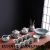 Ru Ware Tea Set Ceramic Ceramic Cup Ceramic Tea Set Tea Set Cabbage Tea Set Ceramic Cup Ceramic Tea Serving Pot Tea Strainer